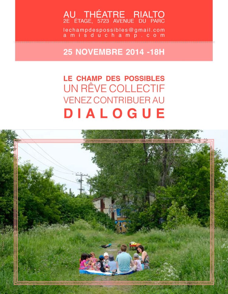 Consultation Champ des possibles